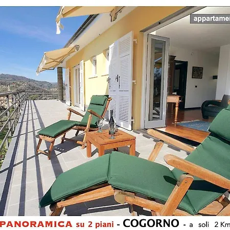B In Con Vista Panoramica Lägenhet