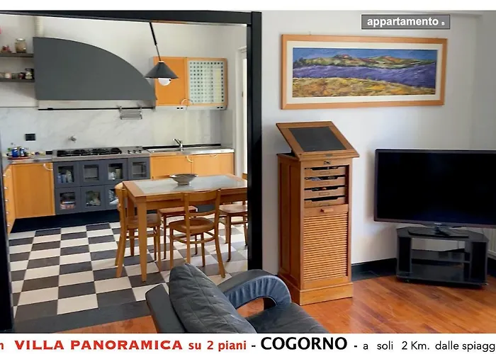 B In Con Vista Panoramica Διαμέρισμα San Salvatore (Genoa)